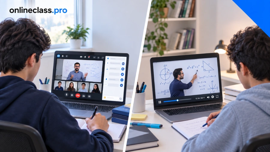 فرق کلاس آنلاین و آفلاین
